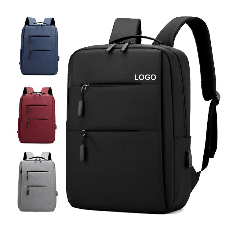 Custom Fashion Men Backpack Rucksack Back Bags Business Unisex Smart 15.6 Usb Inch Laptop Backpack