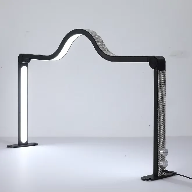 BIN 2024 48W Foldable Square desk table lamp beauty lamp nail lamp LED gel nail light for nail polish