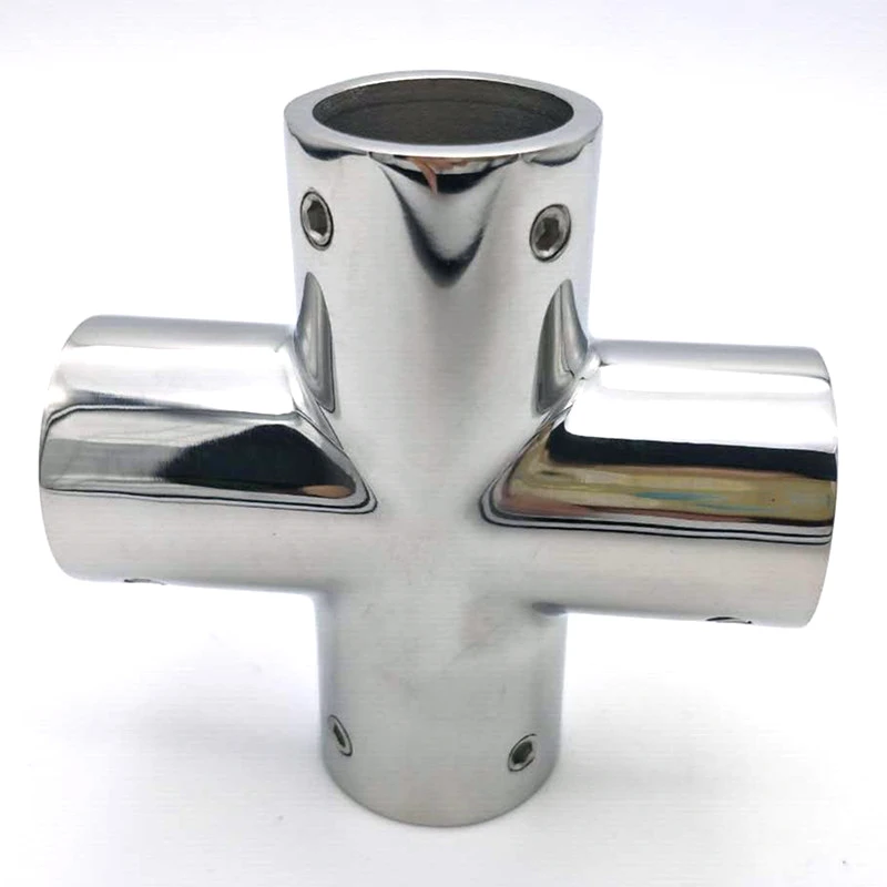 Popular stainless steel 316 cross tee pipe fitting butt fusion equal cross four way tee pipe fittings