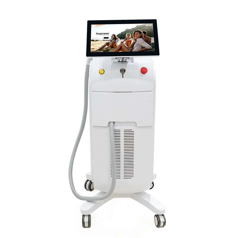 2023 Newest 4D 1200W 755 808 1064nm Hair Removal Machine micro channel Painless Diode Laser