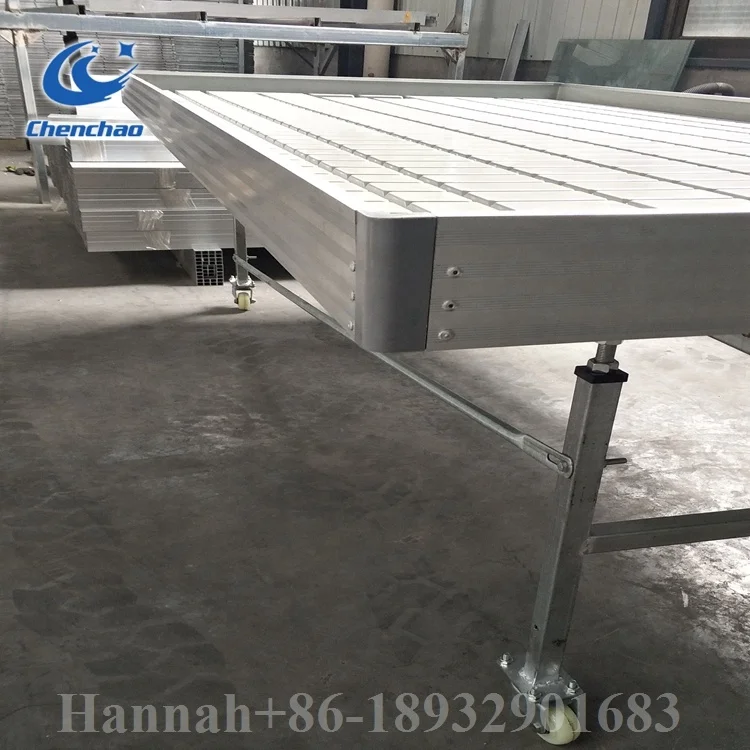 hydroponic 4x4 flood grow trays 4x8