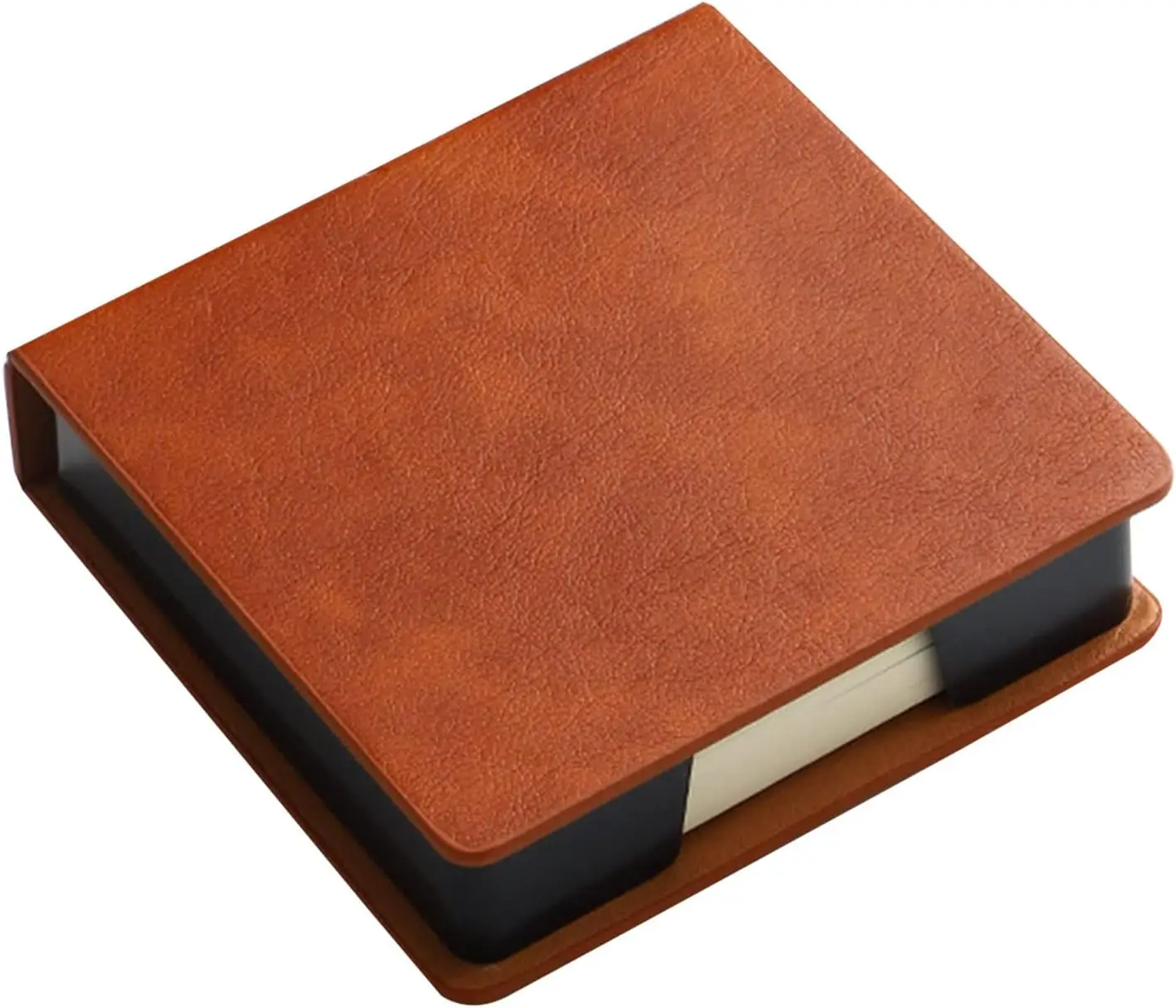 Factory Supply Creative Leather Box Pad Custom Logo business office notepad sticky notes