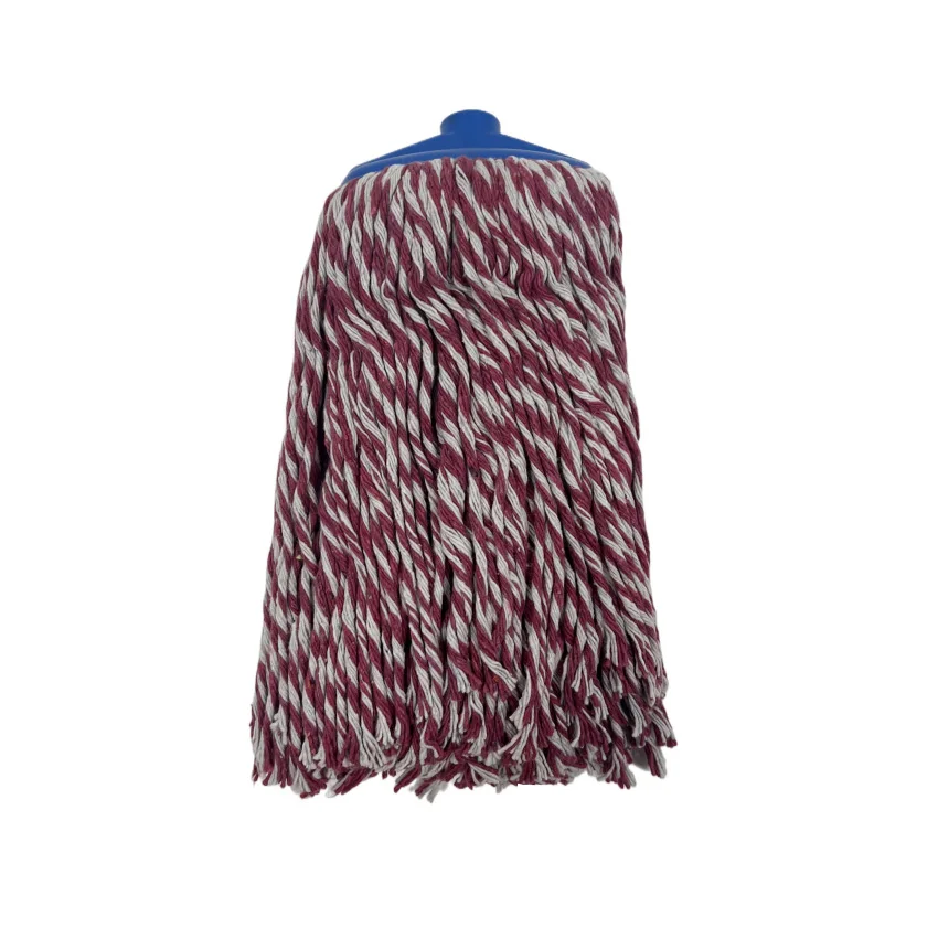 Factory Direct Wet Cotton Yarn Mop Head Replacement Commercial Daily Cleaning Twist Mop for Daily Cleaning