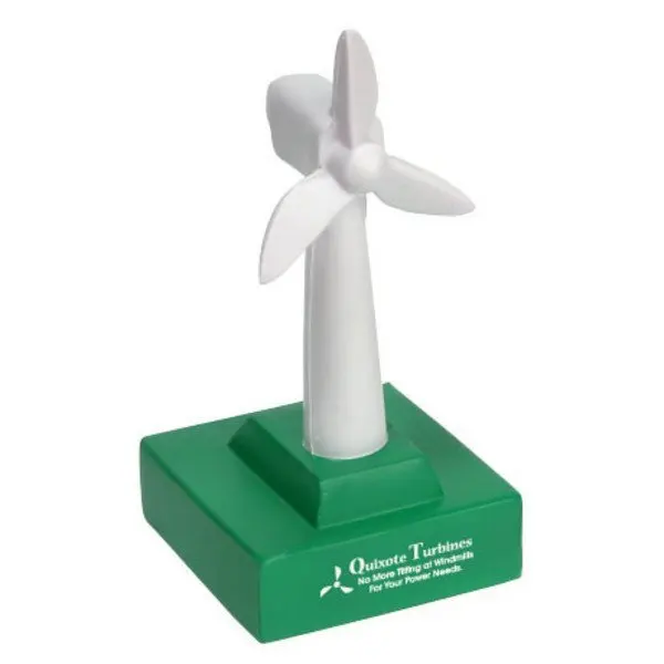 Advertising Wind Turbine pu Stress Ball/Stress Reliever/Stress Toy