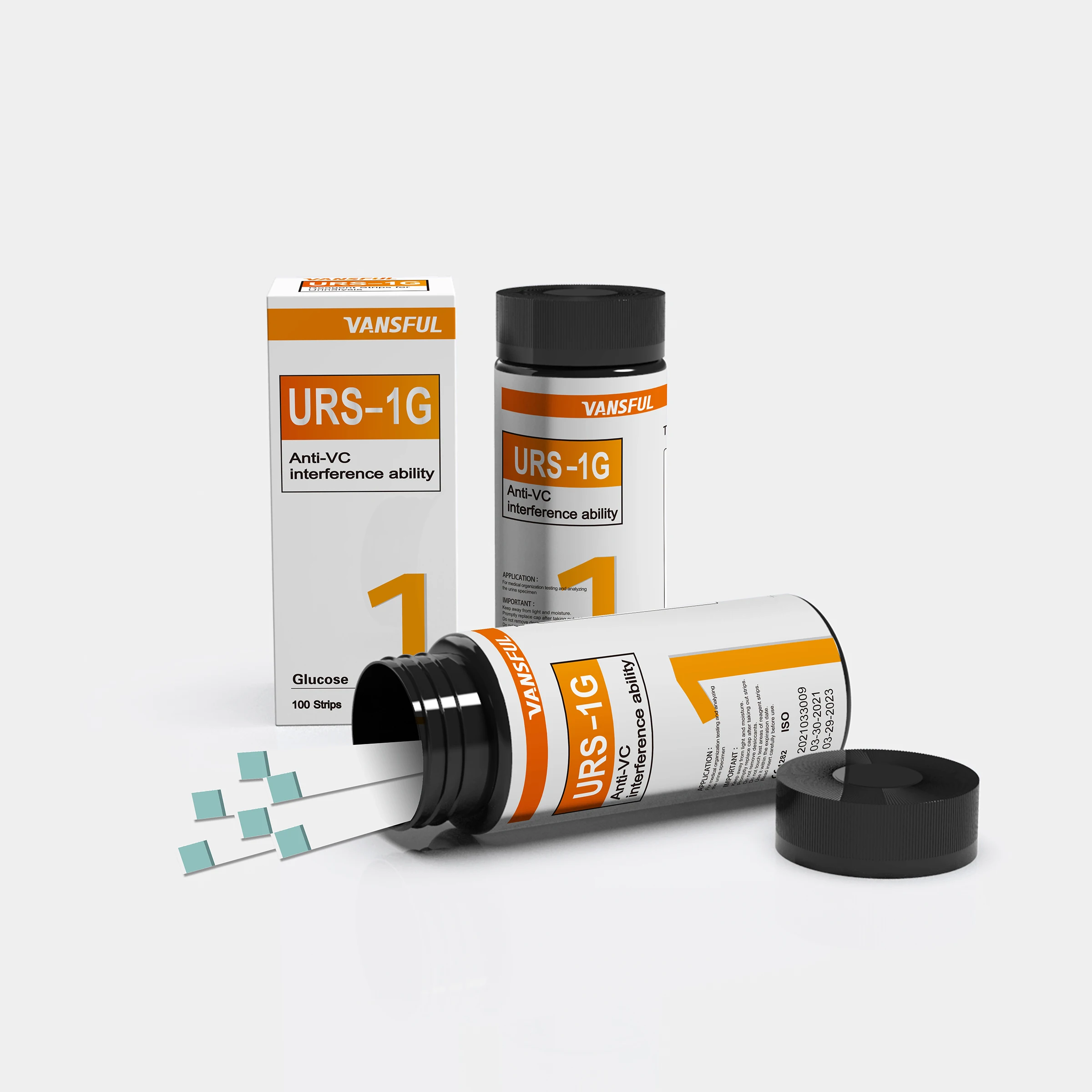 China supplier urine analysis strips glucose best  test strips URS-1G