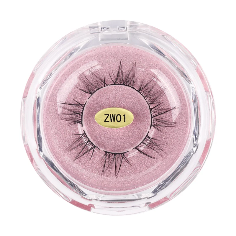 Hongjun Diy Eyelashes With Diy Lash Glue Private Label 3D Effect Segmented Lashes Superfine Ribbons Eyelash Diy Cluster Lash