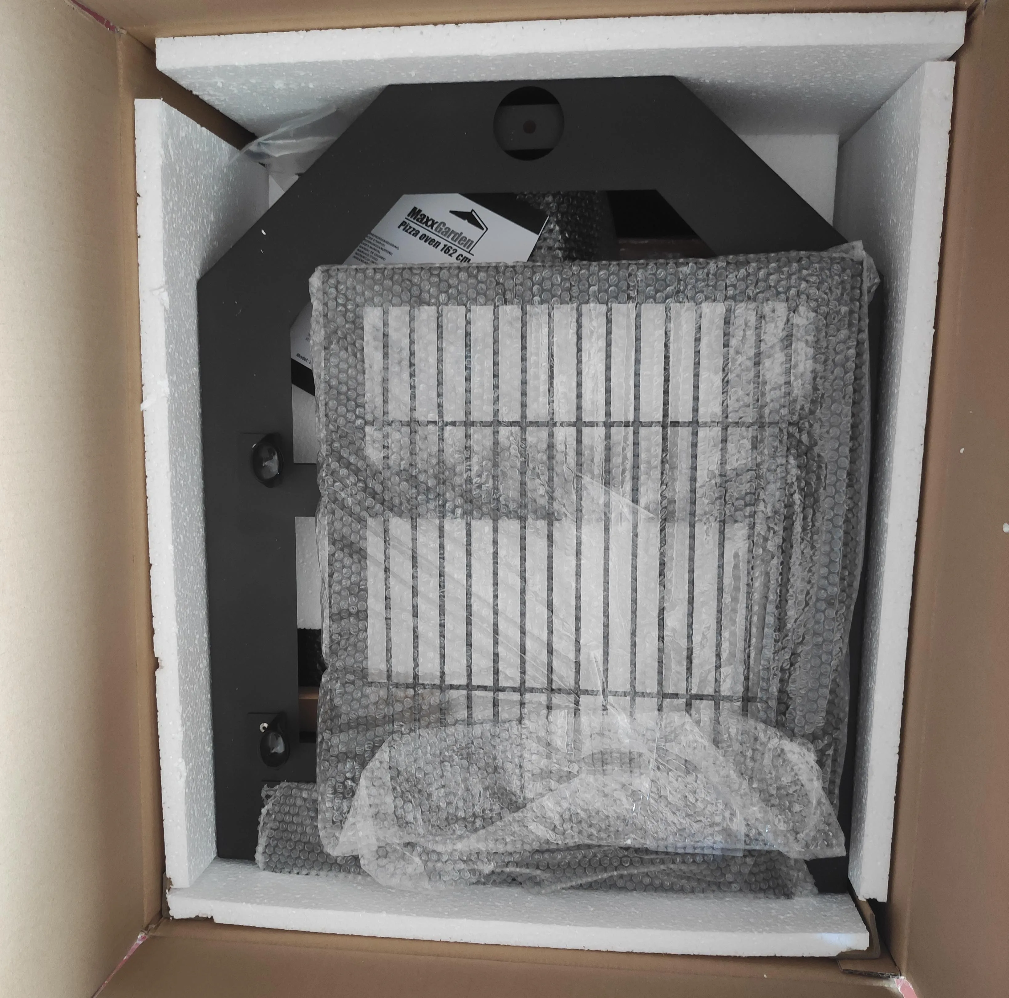 Outdoor pizza maker oven portable stainless steel metal BBQ grill wood fire oven with pizza stone shovel and free cover