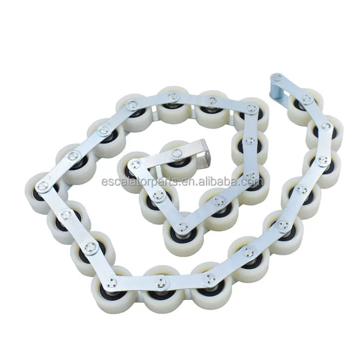Escalator Handrail Slewing Reversing Newel Guide Chain 25 Rollers