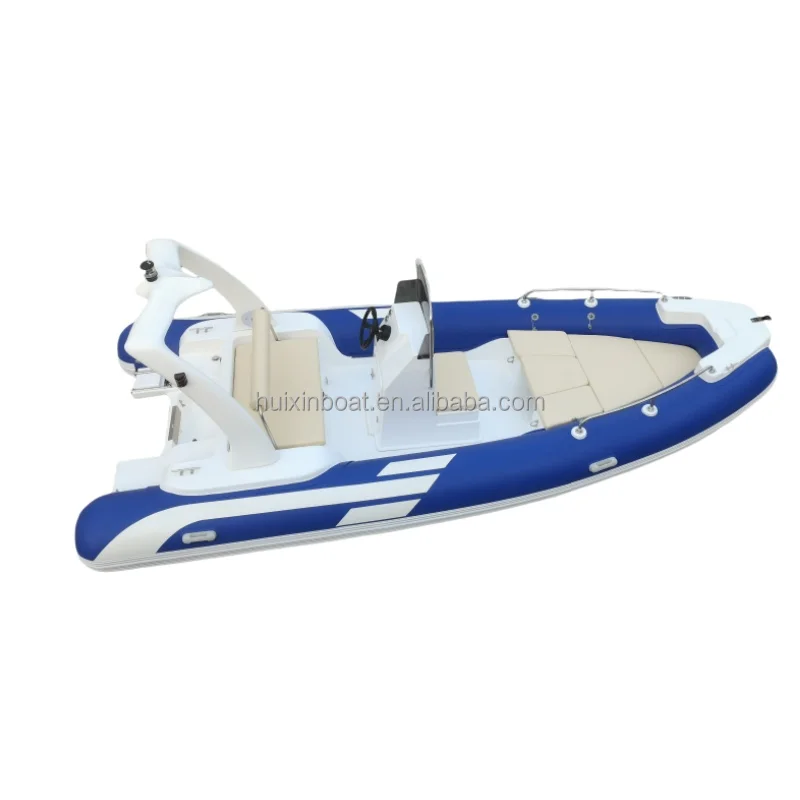 high quality Rib 550 inflatable baot Semi-rigid Hull Inflatable Rubber Boat for sale