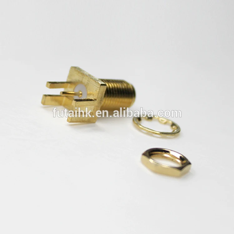 Гнездовой разъем SMA Edge Mount PCB