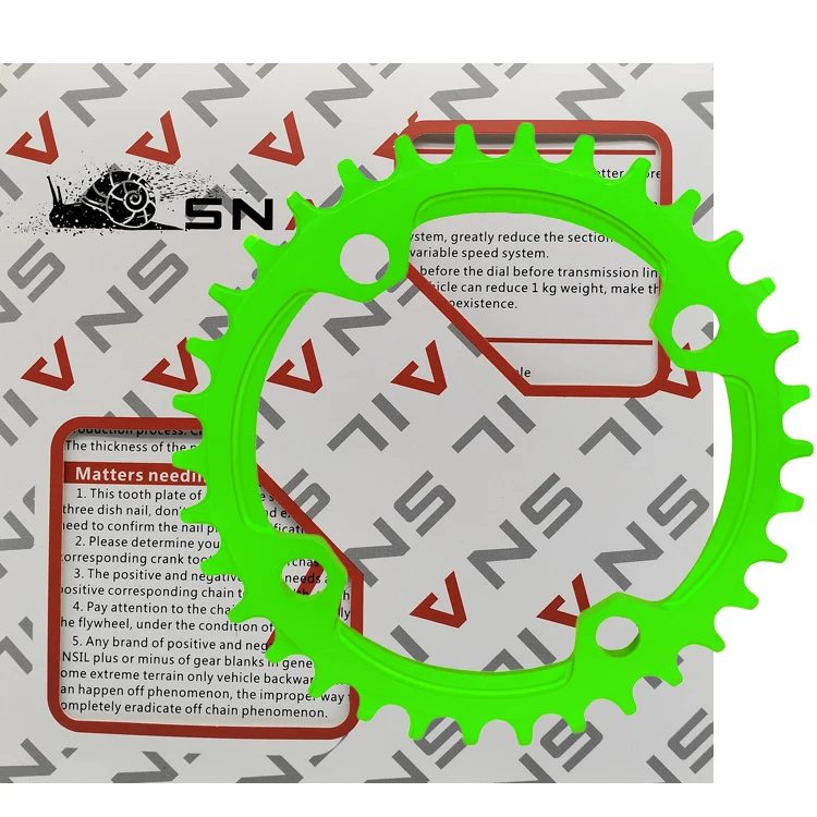 OEM factory Price Chainwheel And Crank MTB Bicycle Crankset 11speed 36T Alloy material chainrings