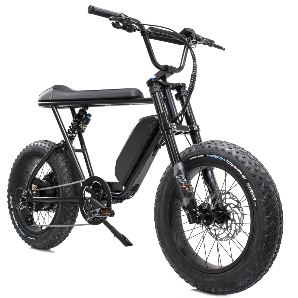 2023 Mario Ebike 20 Inch Mac Motor 1000w Electric City Bike Fat Tire Fast Speed 55Kmh Electric Mountain Bicycle