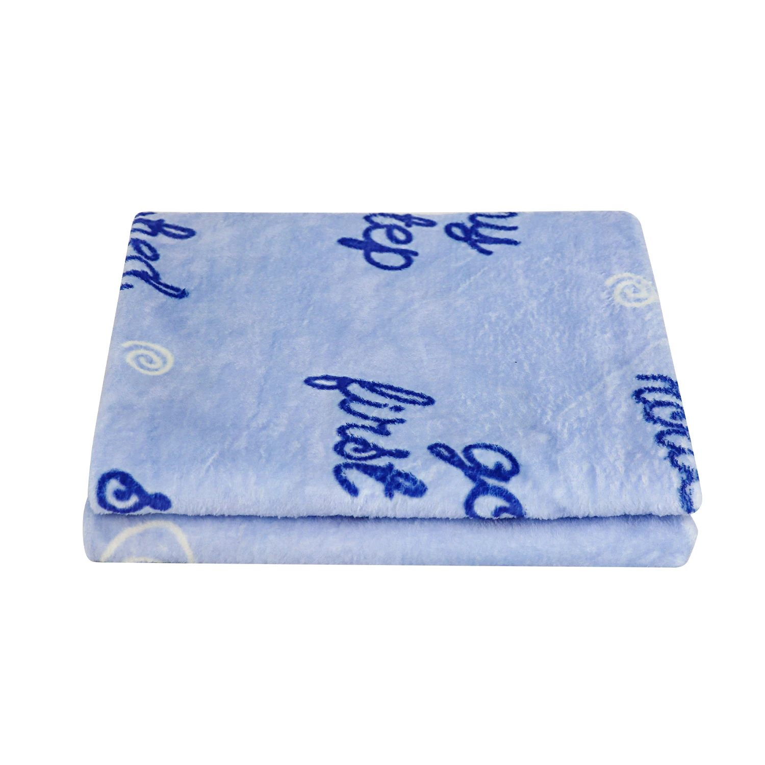 Wholesale custom good price Soft Thick Weight Sleep Flannel Kids Portable Toddlers Babies