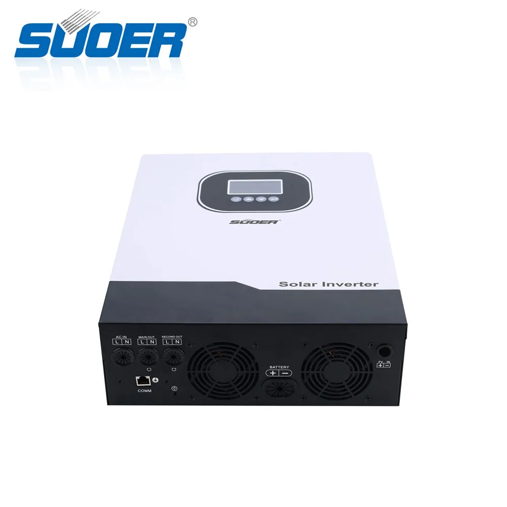 New white 48vdc off grid solar inverter 6.2kw frequency inverter solar hybrid inverter for Indonesian market