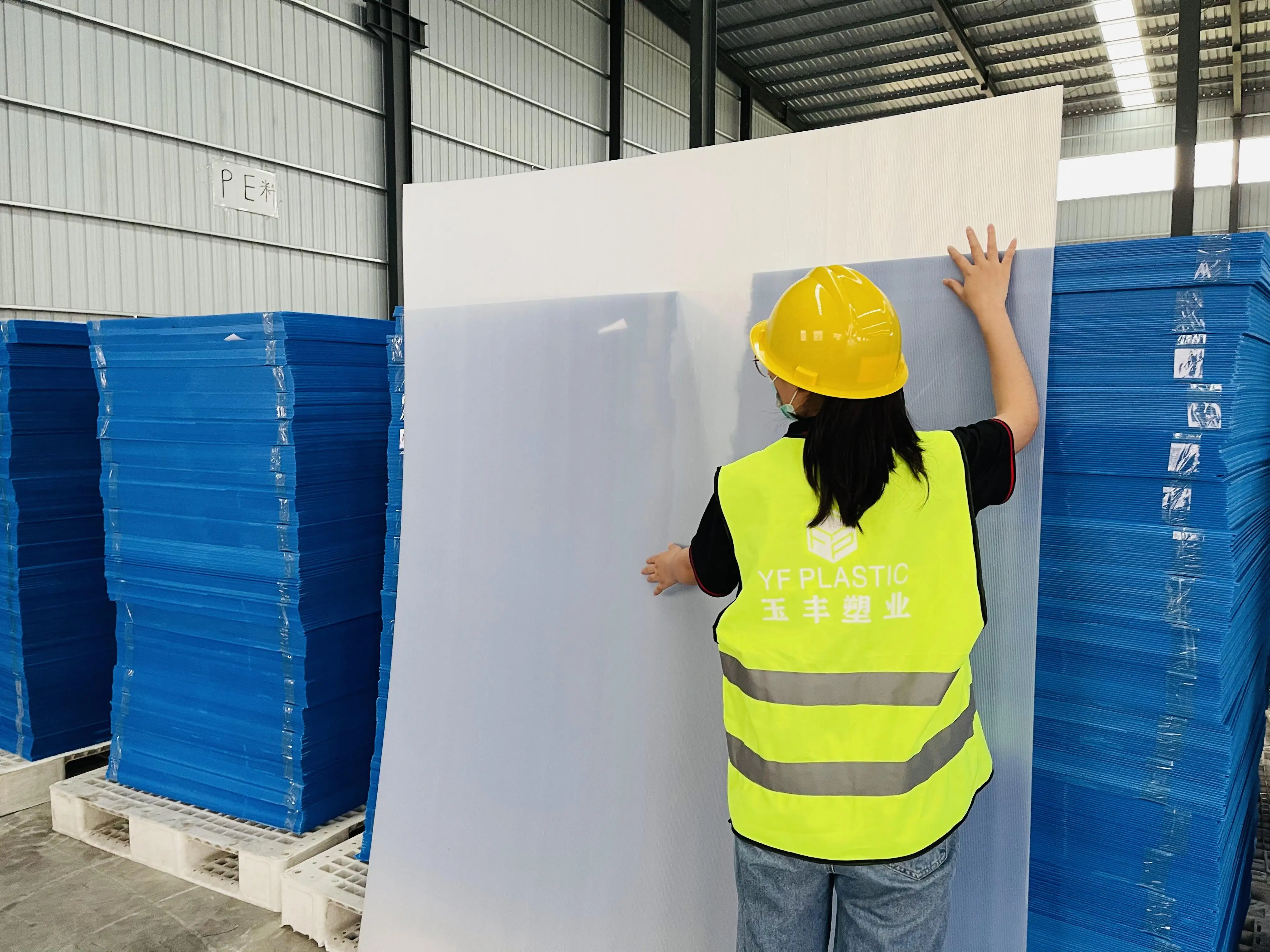 2mm 3mm 4mm pp corrugated dust protection sheet plastic wall protection sheets