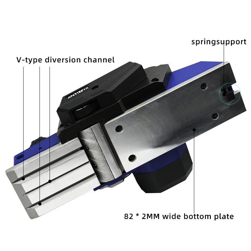 ANTIEFIX   High Power Professional Woodworking Tools 710W Thickness Electric Wood Planer Machine
