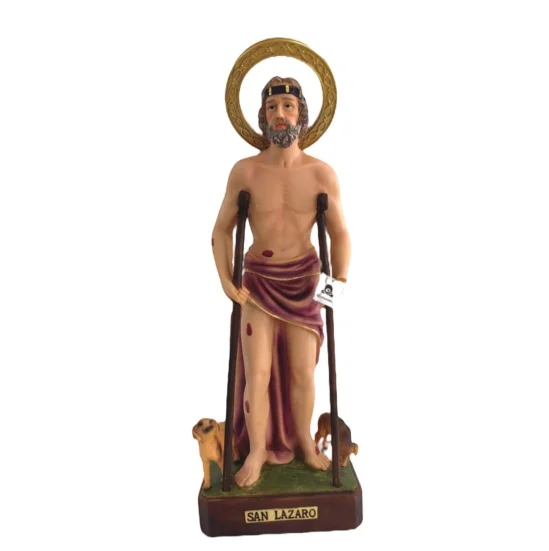 Wholesale religious items Catholic statue saint Lazarus San Lazaro Statue