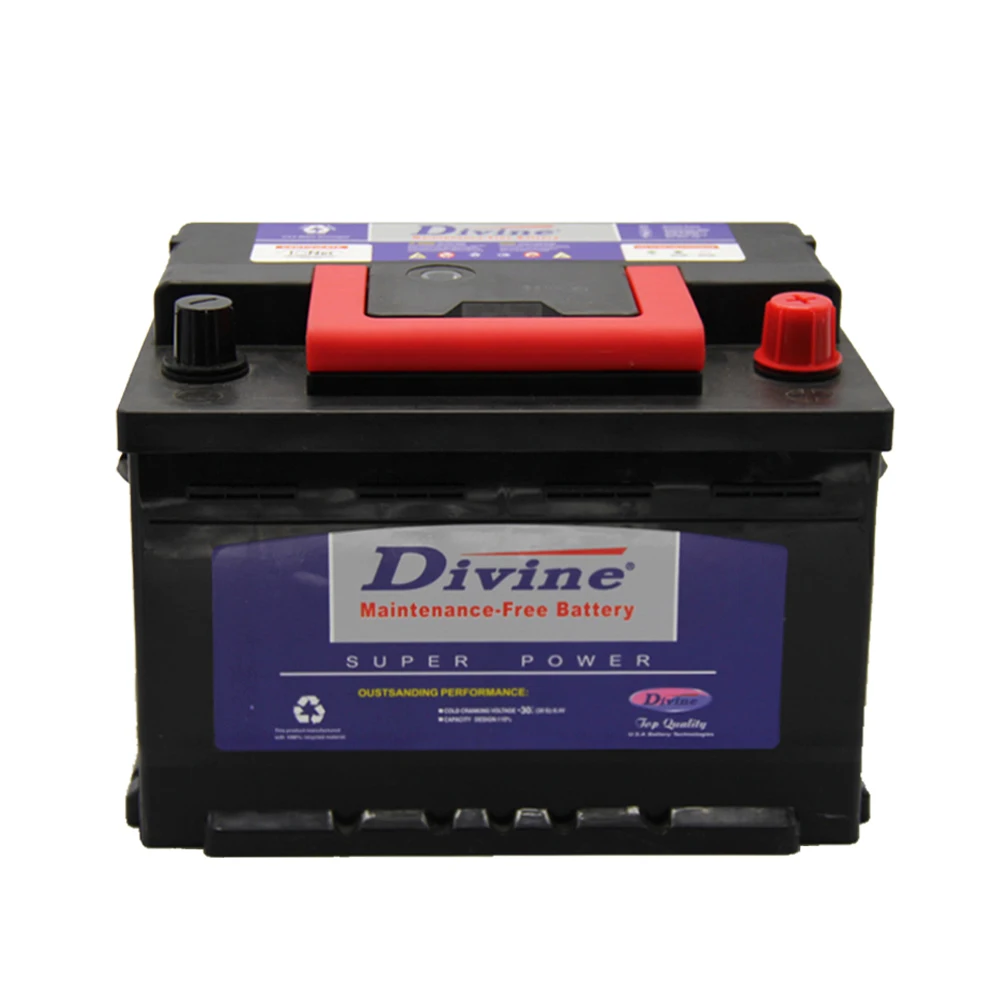 DIN Standard Maintenance Free 55AH Mf 12v Backup Hybrid Car Battery Amp Prius 248*175*190 MM CN;GUA Din(a) Divine 14 Kg 55 Ah 36