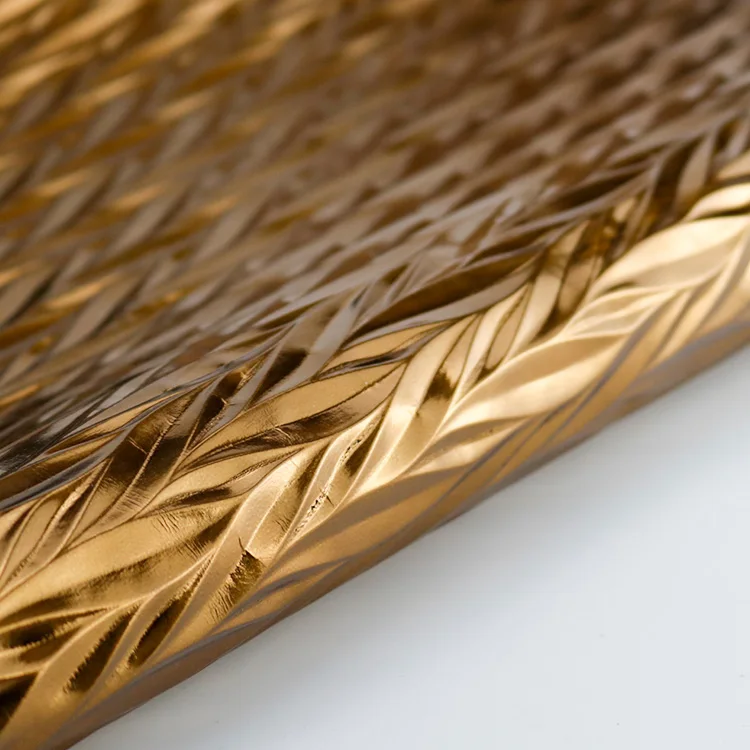 C-CU1 metallic foil copper hot stamping foil on fabric & textile & leather width 75cm 16mic thickness for one roll by the meter