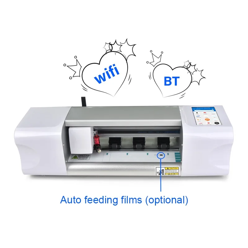 Mobile Phone TPU Hydrogel Screen Protector Film 3D Relief Colorful Cut Sticker Screen Protector Cutting Cutter Machine