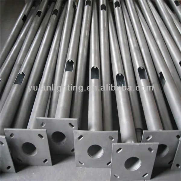 15-45m galvanised high mast light pole