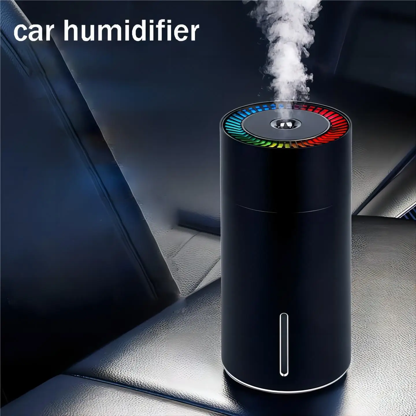 Ультразвуковой портативный USB H2o увлажнитель воздуха Автомобильный диффузор Красочный Светодиодный свет умный мини прохладный туман