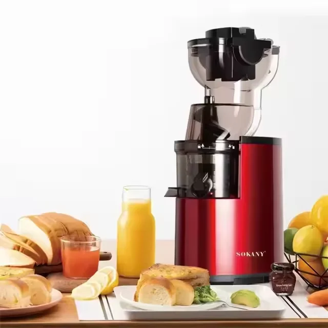 Juicer Cross-border large caliber juicer slag juice separation home milk tea shop juice machine ginger juice machine