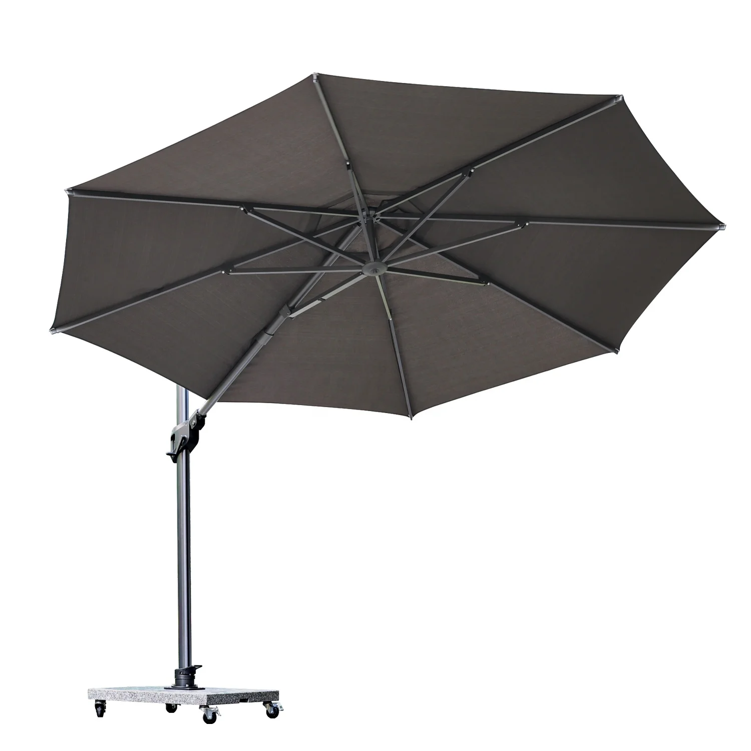 High end Patio Umbrellas Outdoor Pool Umbrella OEM Aluminium Frame Furniture garden parasol outdoor