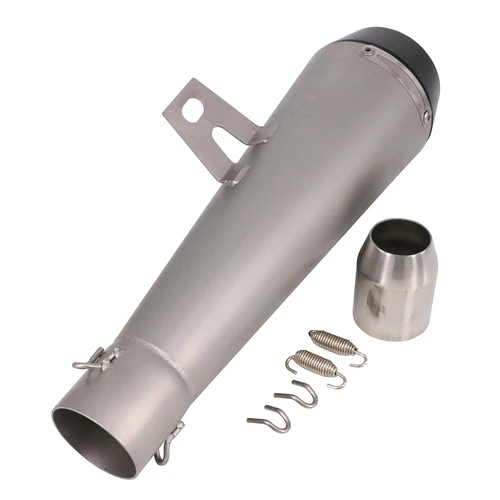 JFG Universal Motorcycle Dirt Bike Street Bike Off Road ATV Exhaust Muffler Pipe