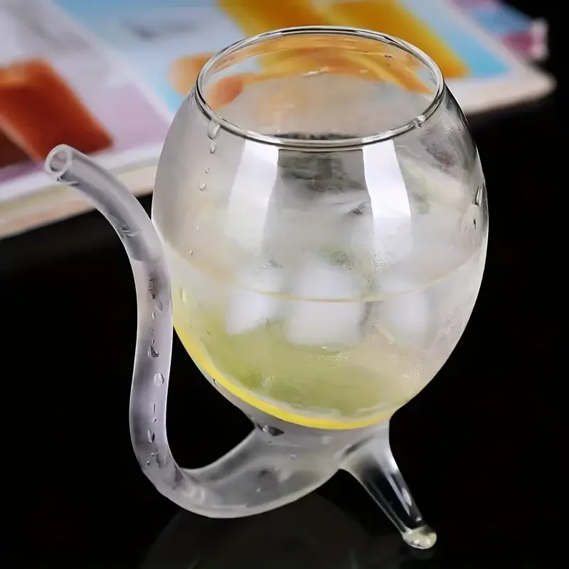 YOLOWE HOME Novelty Vampire Glass Coffee & Tea Sets for Bars Clubs Restaurants & Family Gatherings