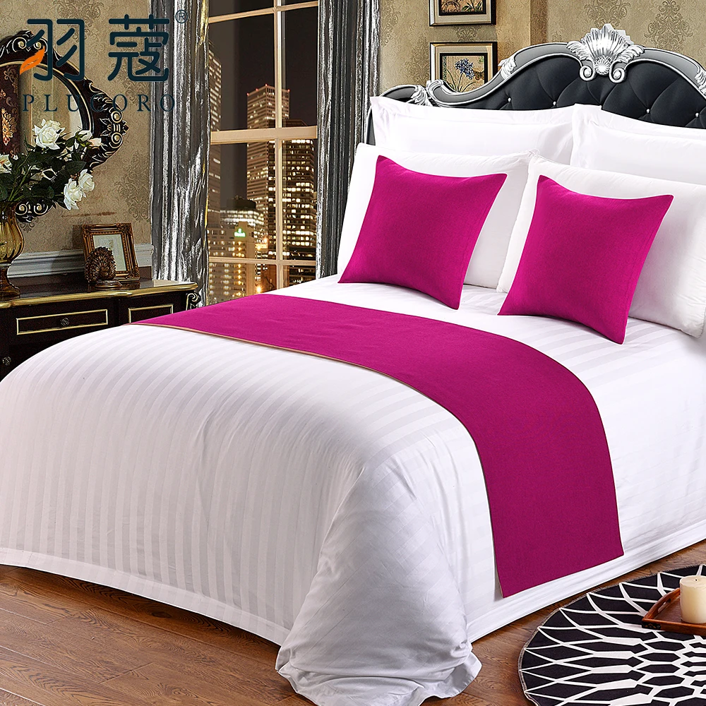 Hot Sale New Fashion 5 Star Hotel China Suppliers With Great Price Hotel Bed Runner