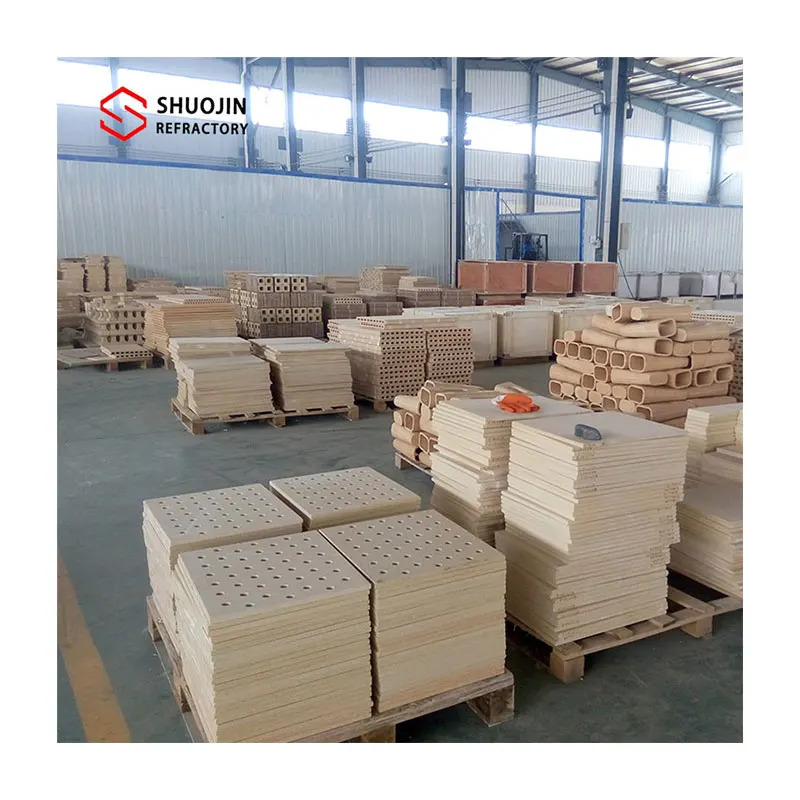 Mullite cordierite ceramic hollow shed plate kiln special high-strength thermal insulation cordierite mullite kiln furniture