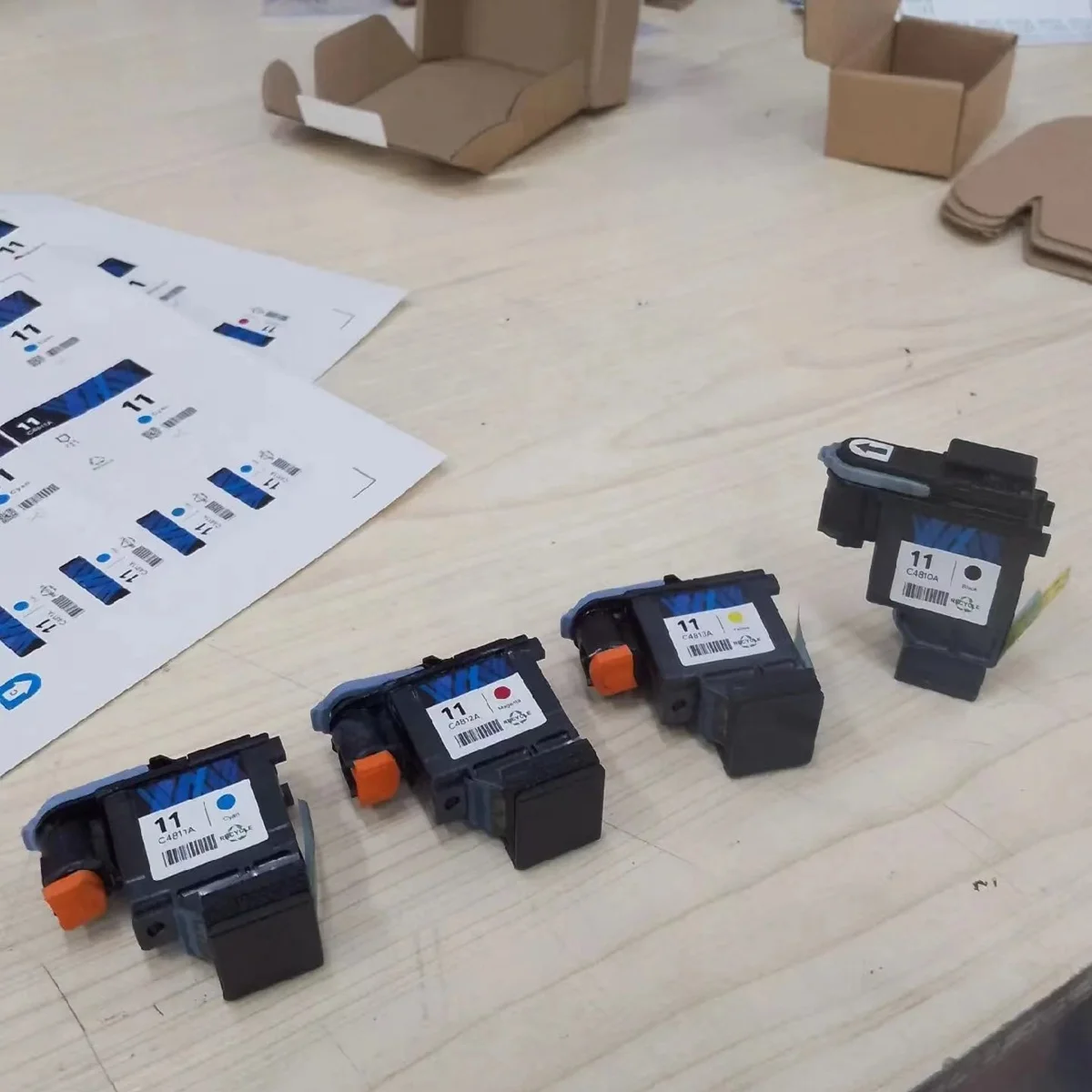 Заводская печатающая головка JIEYIN 11 C4810A C4811A C4812A C4813A для HP Designjet 100 110 111 500 510 800 813 850 Плюс Печатающая