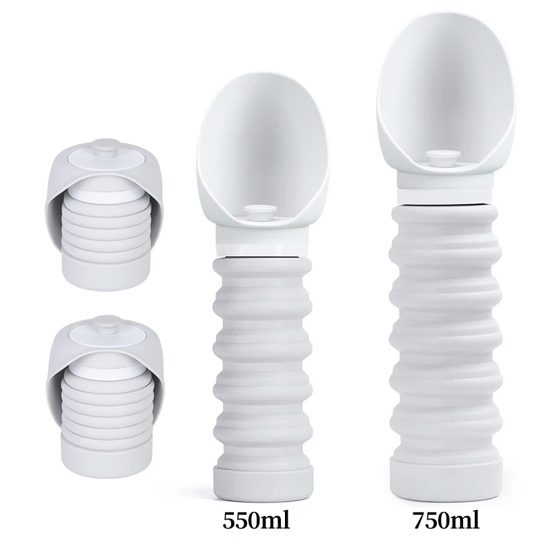 Hot Selling Trending Products New Arrivals 2024  Accessories Outdoor Travel Walking Drink Silicone Portable Pet Dog Water Bottle