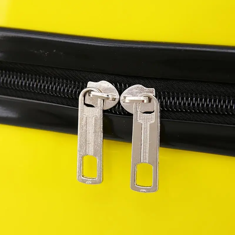 Promotional 18 Inch Kids Travel Luggage Customized Cartoon Logo Bright color Kids Baby Travel Suitcase Luggage