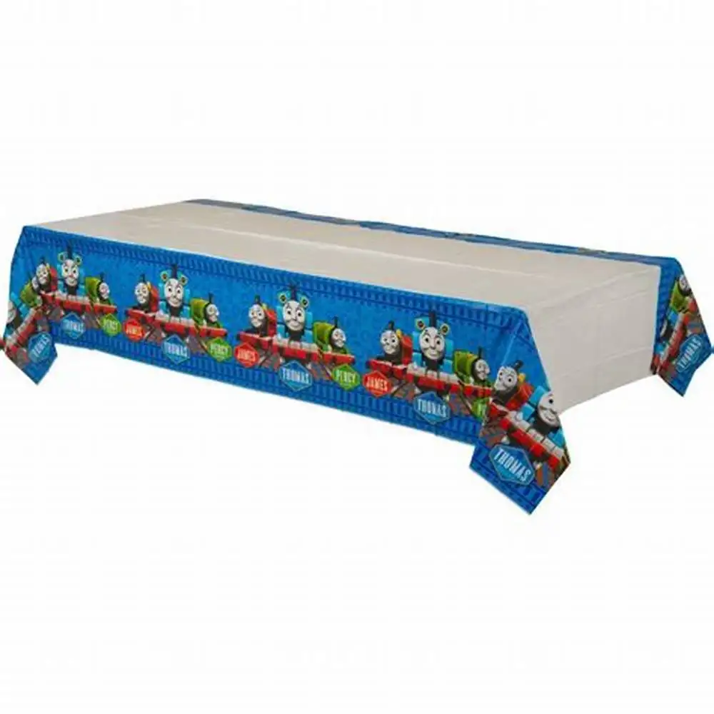 Heavy Duty Customized Printing  Table Cloth Wedding Disposable Fancy Tablecovers Party Birthday Tablecloth