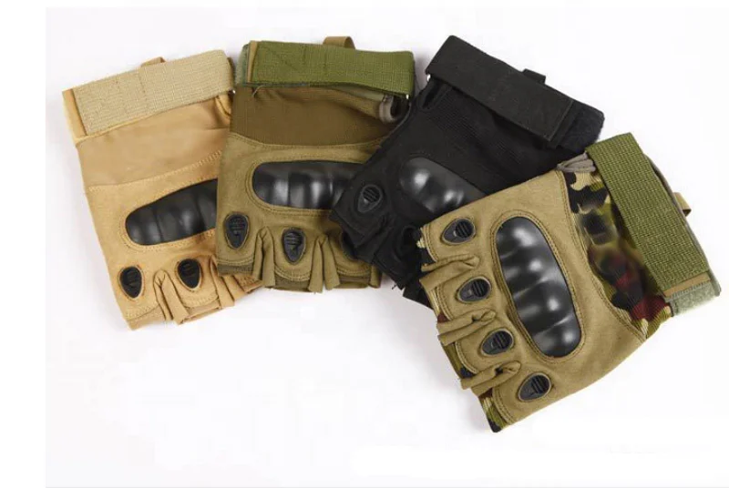 Outdoor tactical cycling sport  half finger gloves