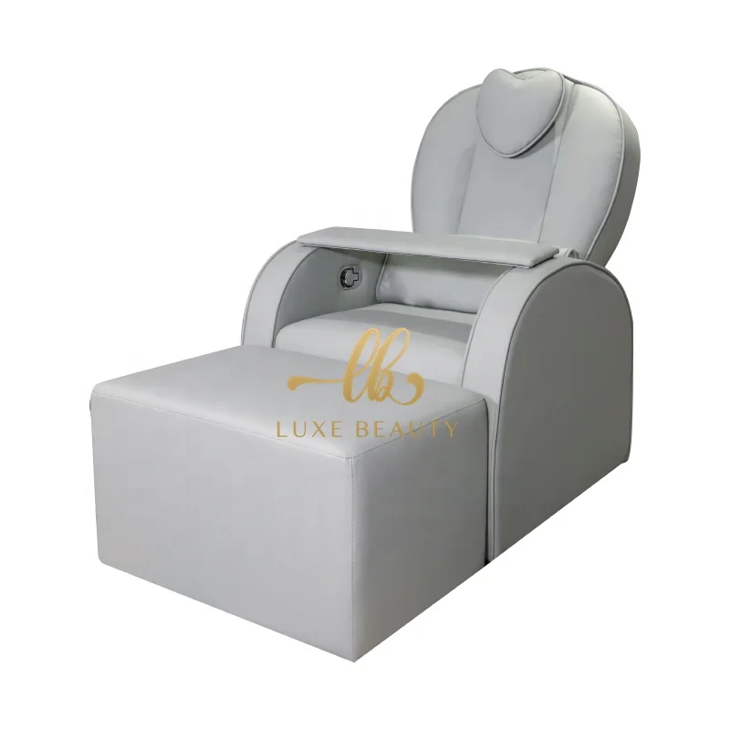 Wholesale Cheap Price gray Beauty Nail Salon Furniture No Plumbing Foot Spa Manicure Pedicure Chair manicure pedicure set Sale