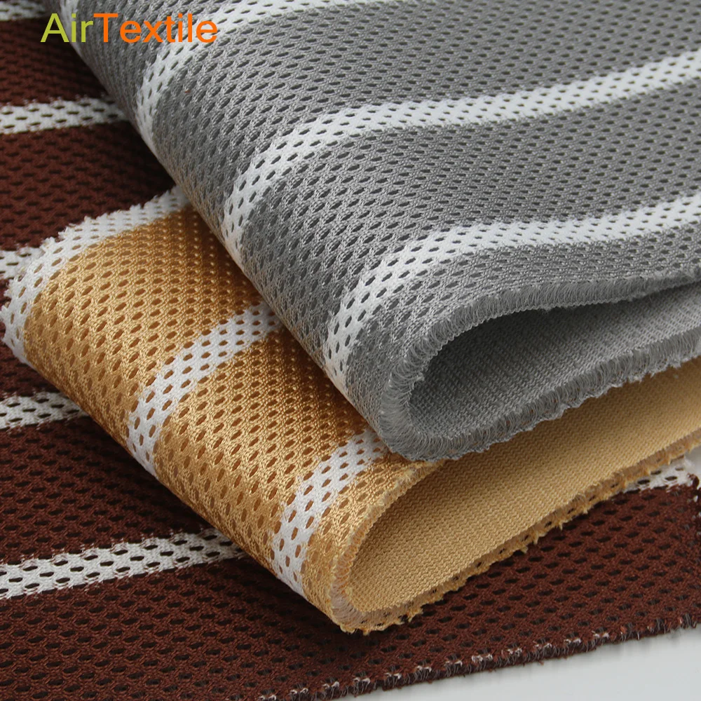 Home textile polyester elastic sandwich 3D air mesh fabric for mattress cover