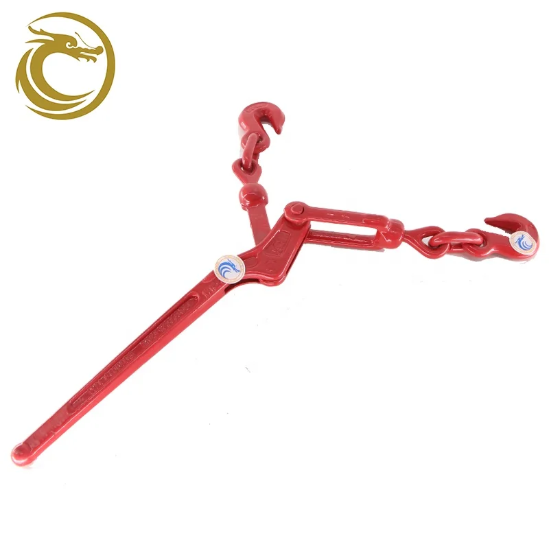 Hardware Equipment Steel Forged Ratchet Turnbuckle Chain Load Binders Tension Lever
