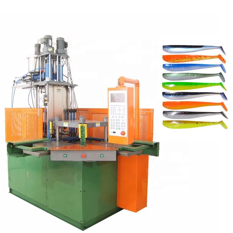 Multi-Function  PET Preform Injection Molding Machine Soft Plastic Fishing Lures Machine