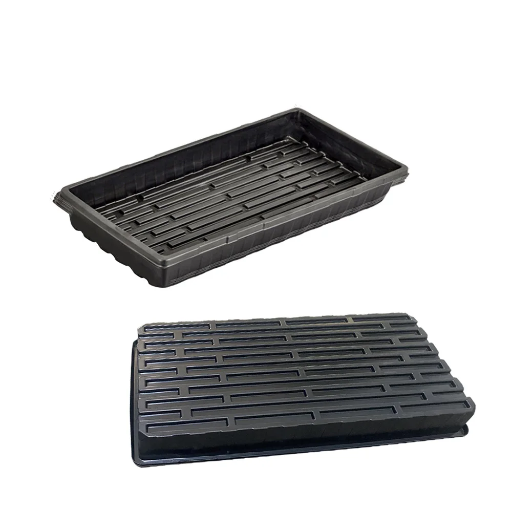 Cheap Rice Peanut Flower Plants Seeds Hydroponics Seedling Square Plastic Nursery Growing Tray