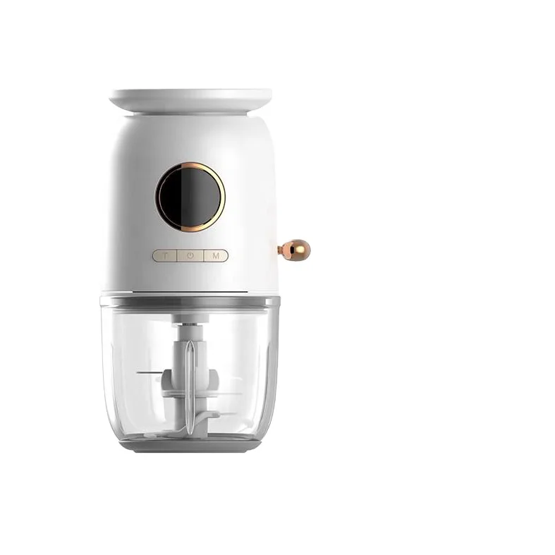Electric Mini Food Chopper  USB Charging Garlic Chopper, Food Processor Used for Onion Garlic Pepper Vegetable Mea