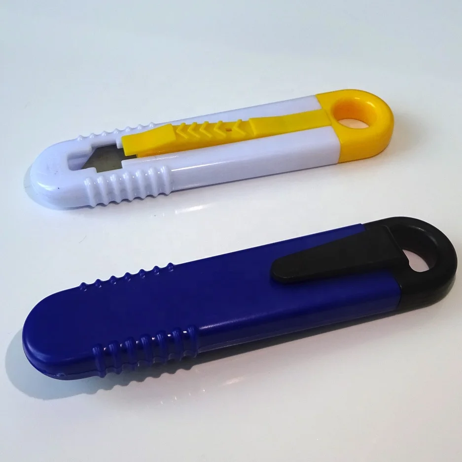 plastic cutter knife snap-off box cutter