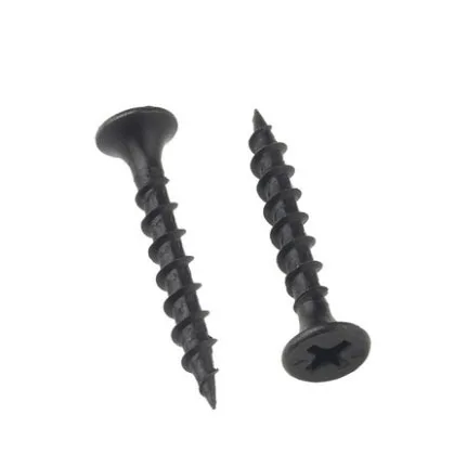 manufacturer price coarse thread 3.5*25mm black phosphated phillips bugle head drywall screw connect gypsum board