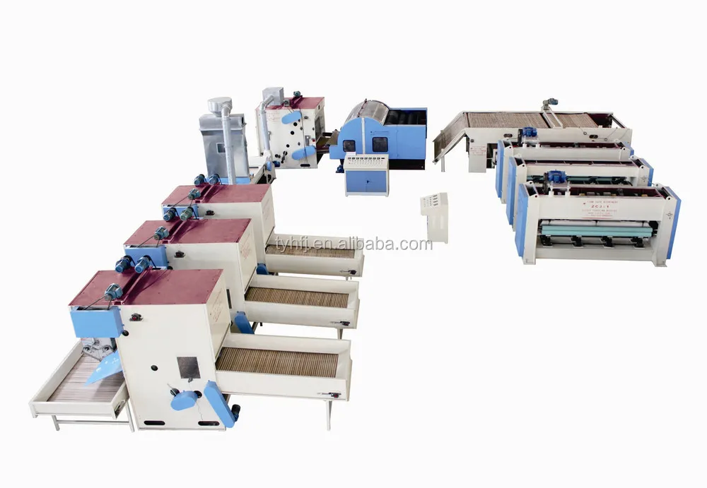 Needle Felt Machine Felt Making Machine  Nonwoven Geotextile Production Line