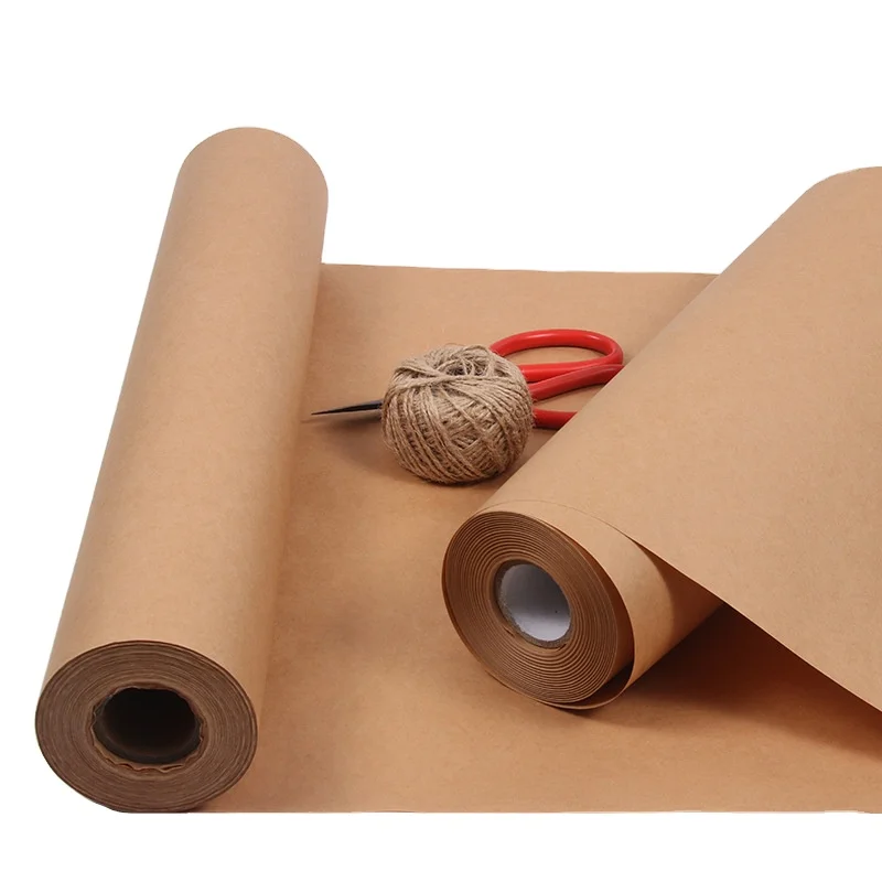 JINTU Corrugating Outer Liner Test Liner Board Paper Sheet brown Kraft paper sheet