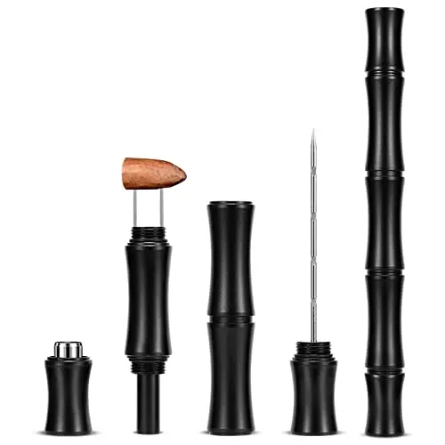 Wowei 3 in1Multifunctional Cigar Needle Punch Cutter Portable Cigar Needle Dredger Puncher Travel Smoking Accessories