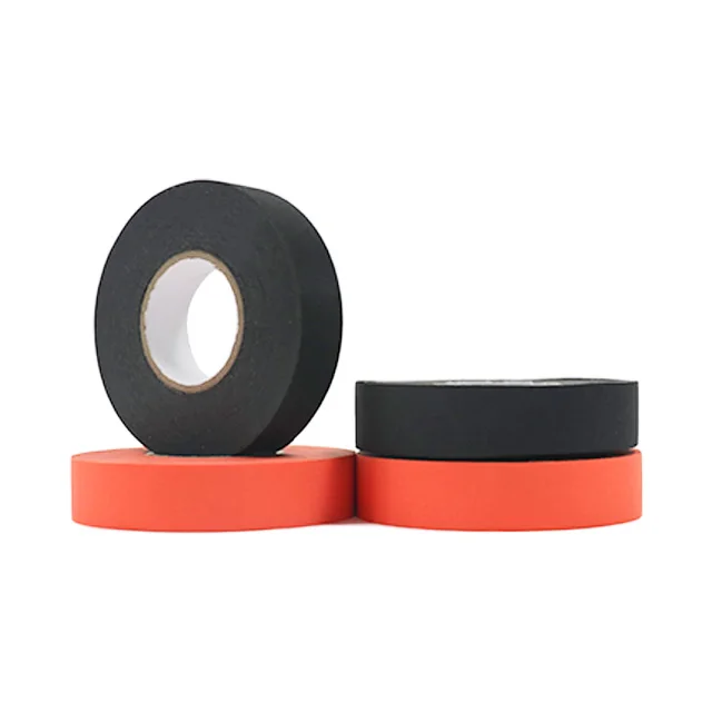 Custom Orange Wire Loom Harness Fleece Pet Fabric Automotive Black Wiring Polyester Cloth Tape