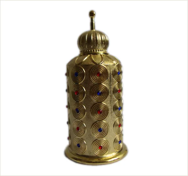 Personal Care Luxury Refillable Middle East Arabian Metal Perfume Bottle